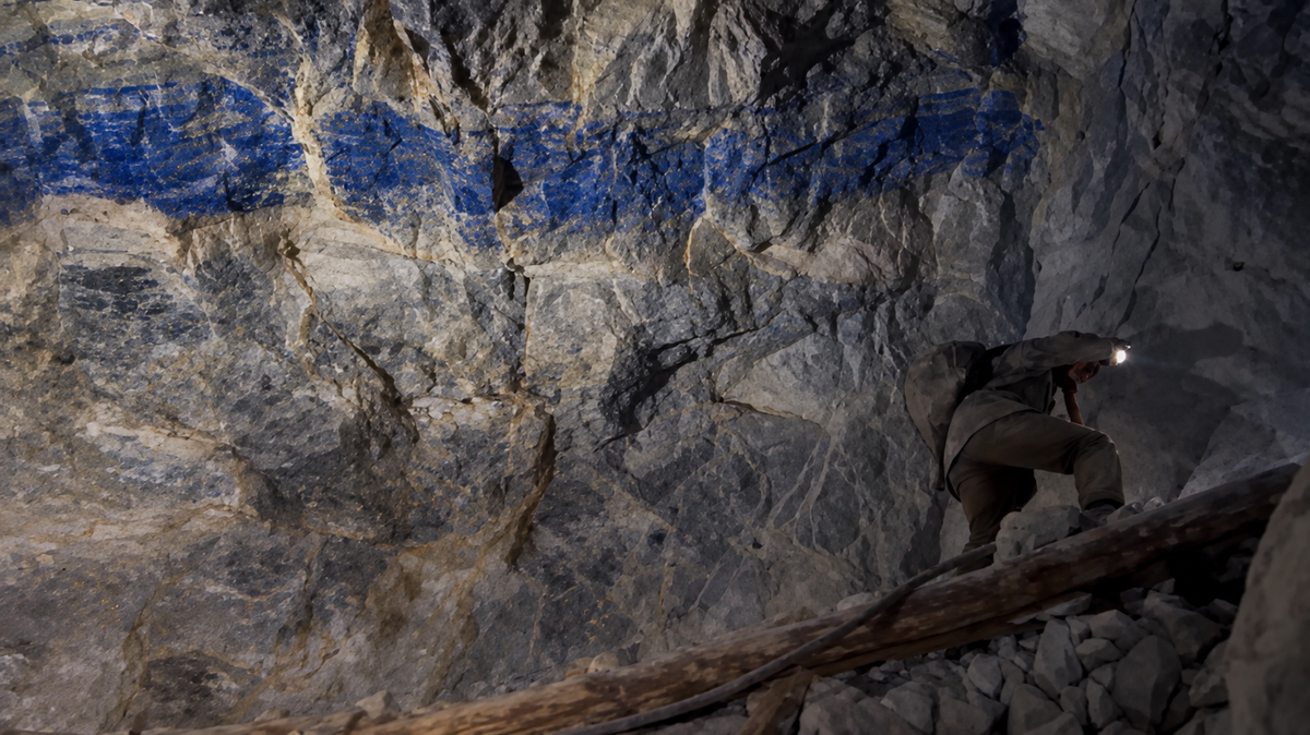 Lapis lazuli a ultramarín - nejvzácnější modrá na světě