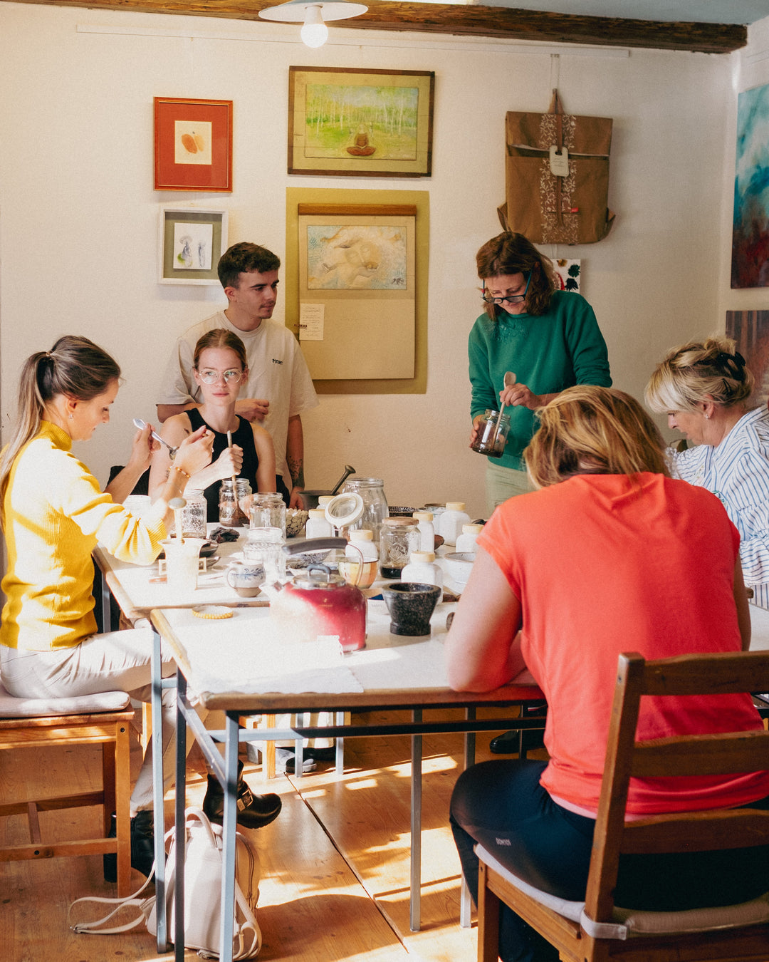 Workshop výroby suchých pastelů Pigmi
